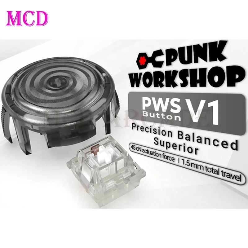 Punk Workshop Mini HitBox V2/V3 SOCD ファイティングスティック