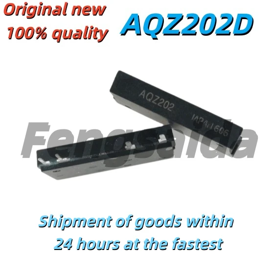 5PCS Brand new original AQZ202, AQZ202D, AQZ202G optocouplers, 4-pin 60V 3A optocoupler relays