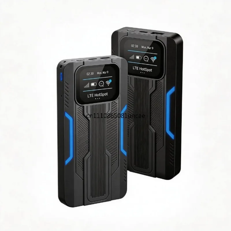 Router 4g 2.4G & 5.8G Portable Wifi Router WiFi6 WPS Car Pocket Wifi AP Mode, Tle Router for Portable Travel