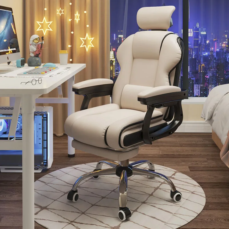 Backrest Study Office Chair Swivel Recliner Modern Mobile Designer Conference Office Chair Student Muebles Trendy Furniture