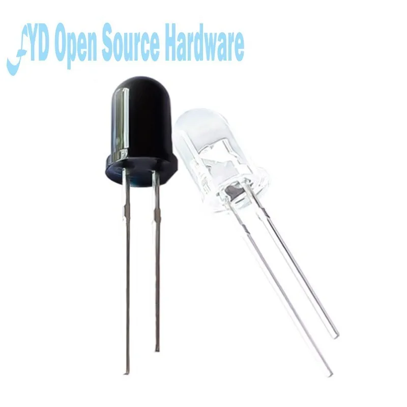 10PCS/Pairs 5MM 940nm LEDs Infrared Emitter And IR Receiver Diode Diodes