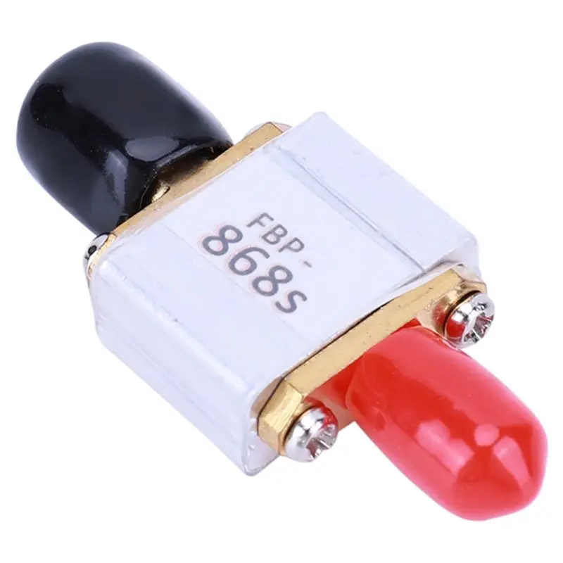 

A99E-FBP-868S SAW-фильтр полосового пропускания, помехозащитный фильтр полосового пропускания, полоса пропускания 868 МГц, 4 МГц для сетей Lora, LoRaWAN, Helium