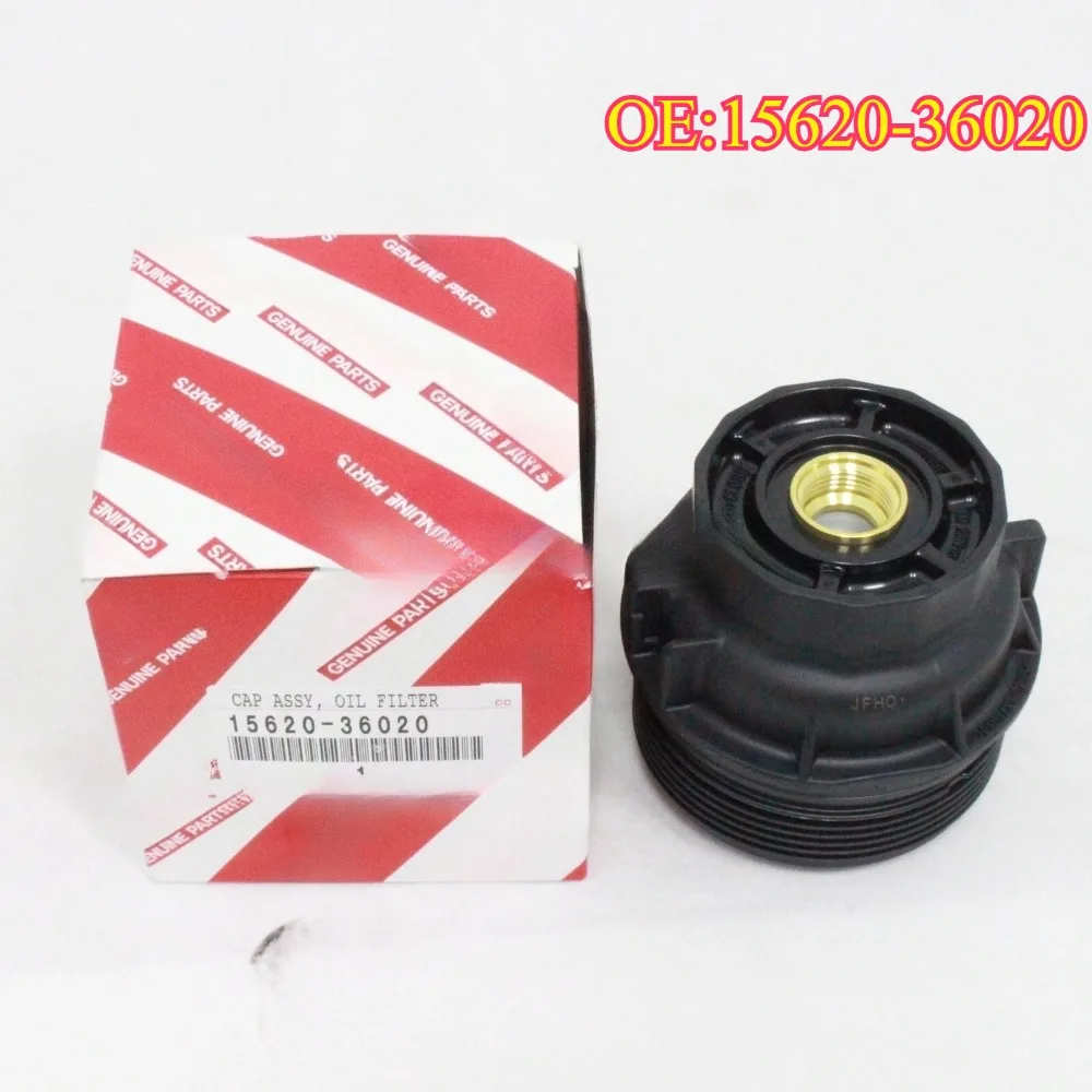 

High quality new for 15620-36010 15620-36020 Oil Filter Housing Cap for Toyota Camry Highlander RAV4 Venza Scion