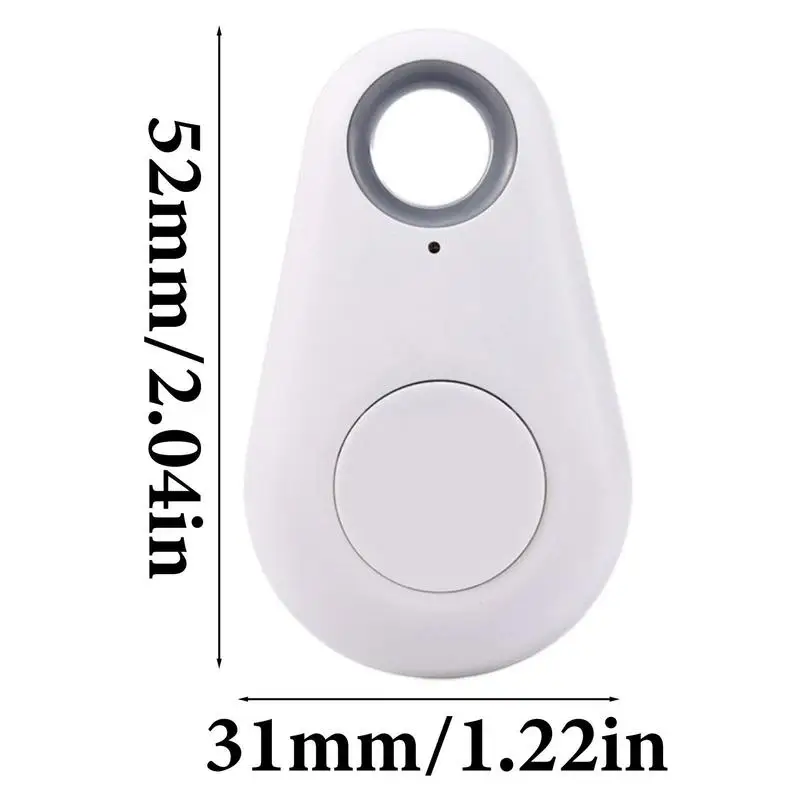 Mini Fashion Smart Dog Pets Blue-tooth GPS Tracker Anti Lost Alarm Tag Wireless Child Bag Wallet Finder Locator