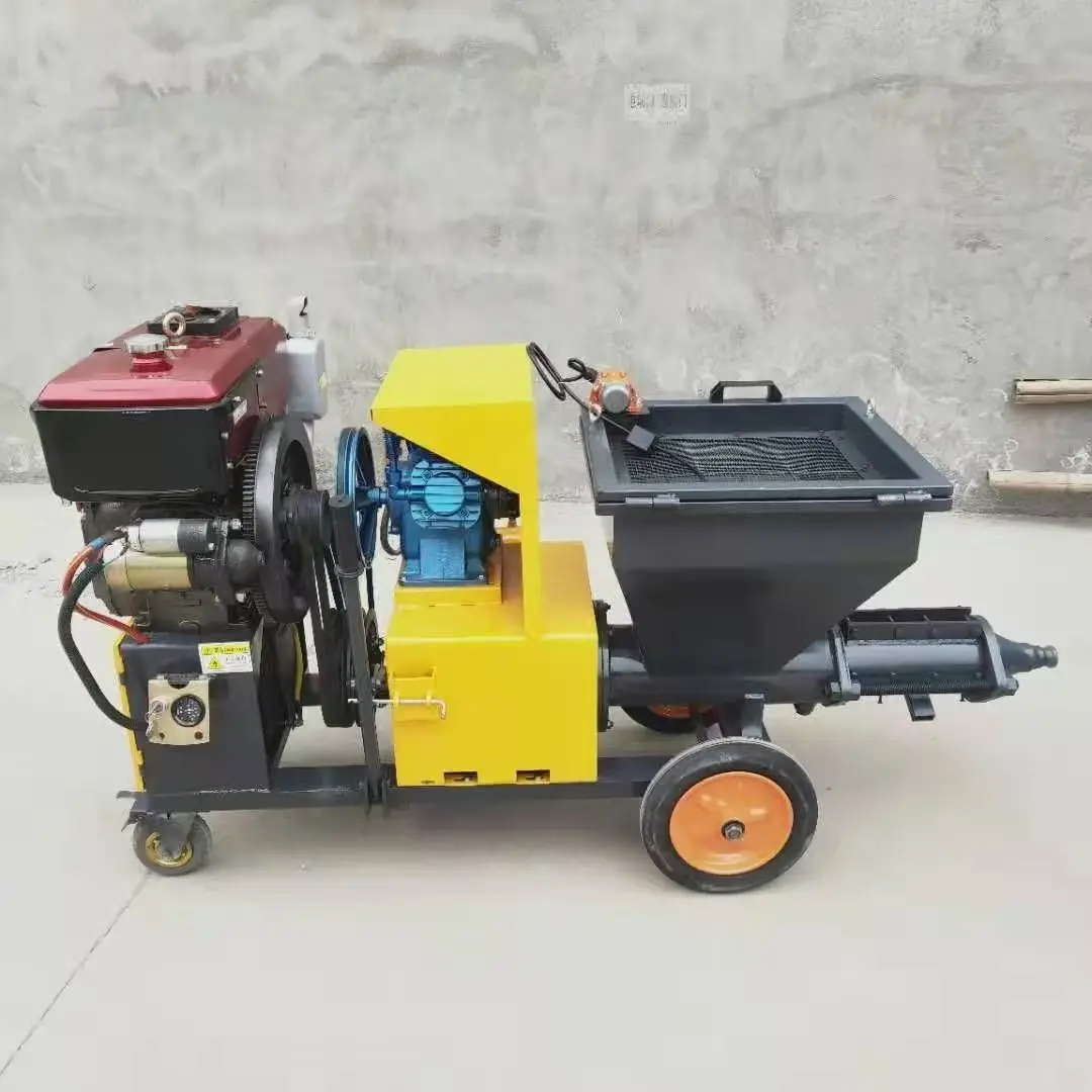 

High Performance Cement Wall Plastering Machine Construction Concrete Cement Mortar Sprayer