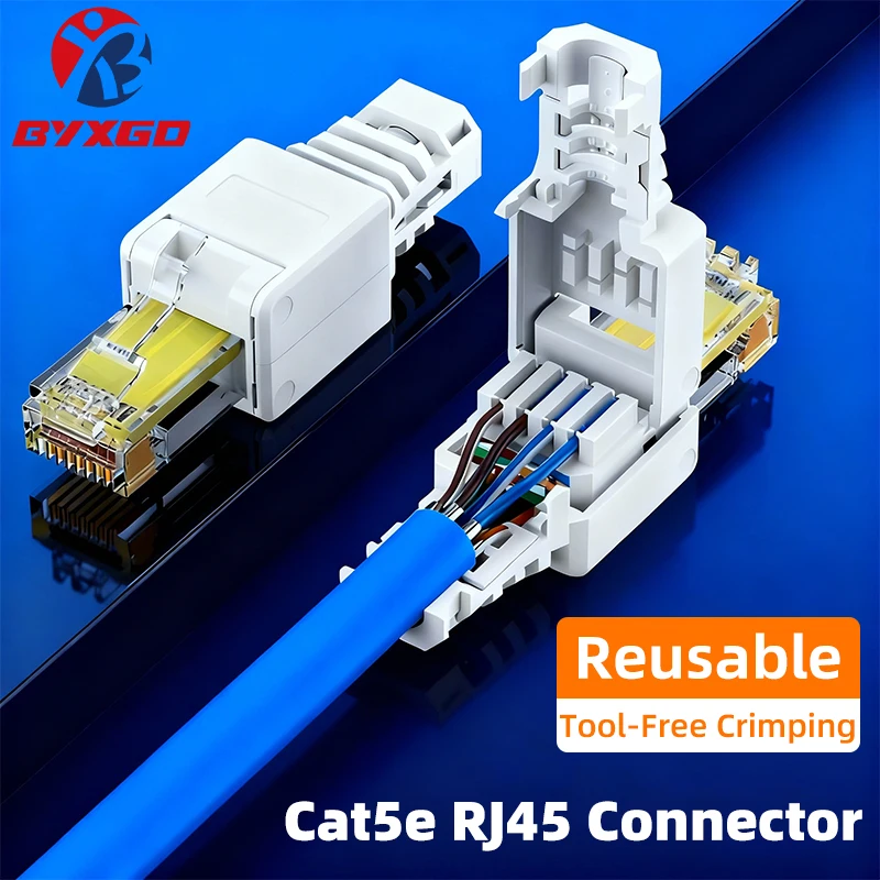 Byxgd Crimp-Free RJ…