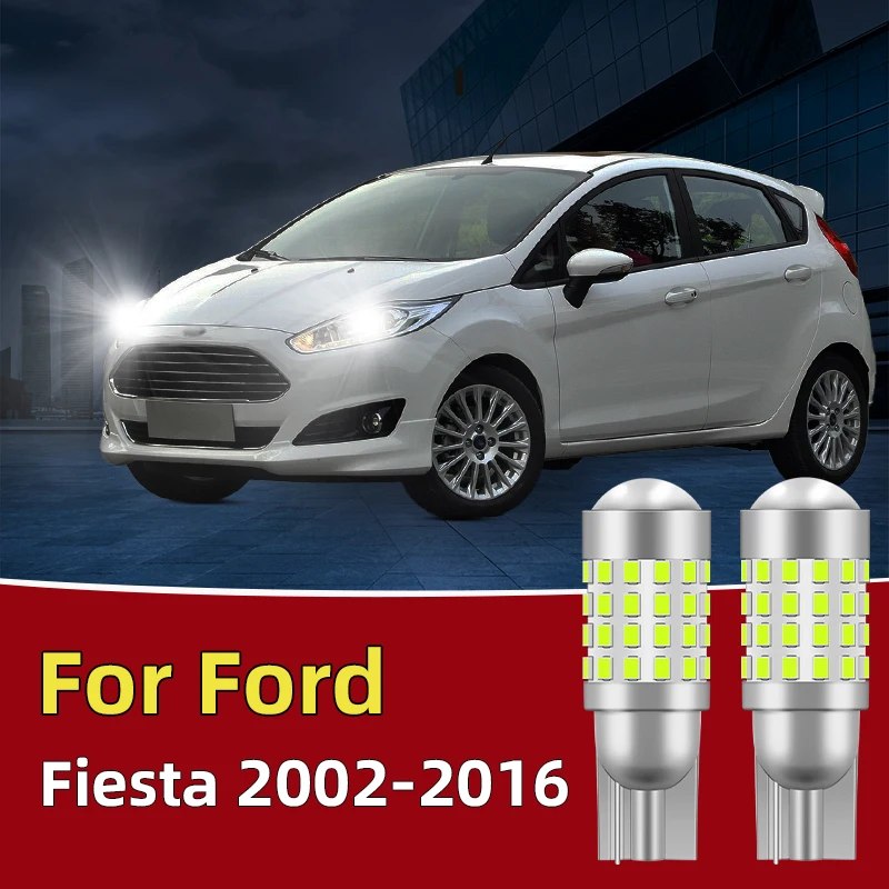 

2PCS T10 Led Bulb For Ford Fiesta MK6 MK7 W5W 194 168 501 width lights side marker position Car Signal Lamp 12V 24V indicators