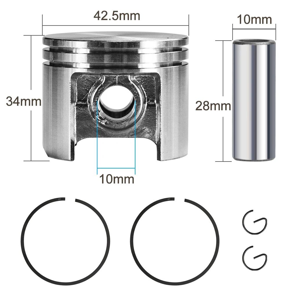 CMCP 42.5mm Piston Pin Ring Kit For Stihl MS250 MS210 MS230 MS 210 230 MS230C Chainsaw Replacement Spare Parts