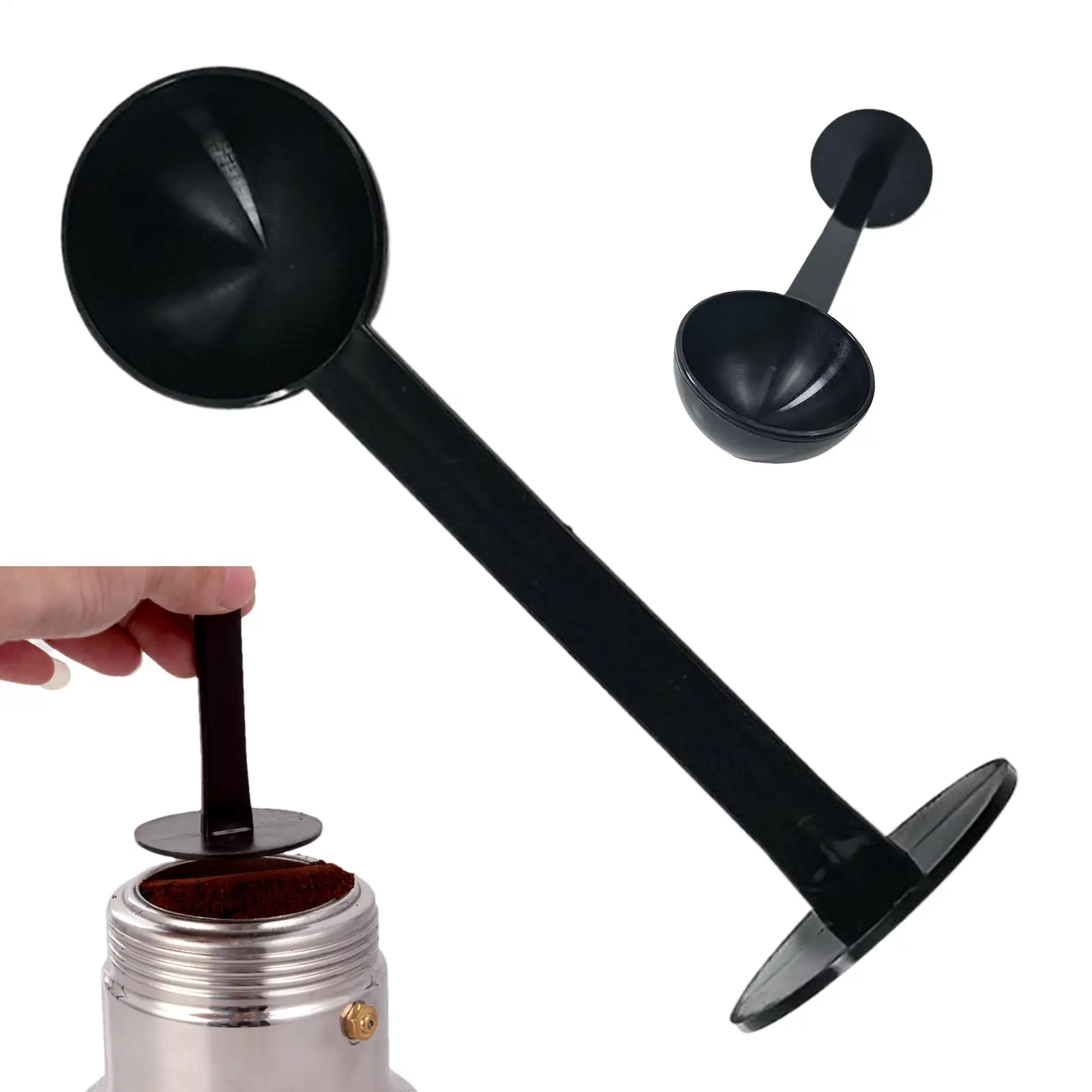 Coffee Powder Measure Spoon 10g Espresso Coffee Bean Measuring Spoon Coffee Measuring Scoops and Tampers for Kitchen