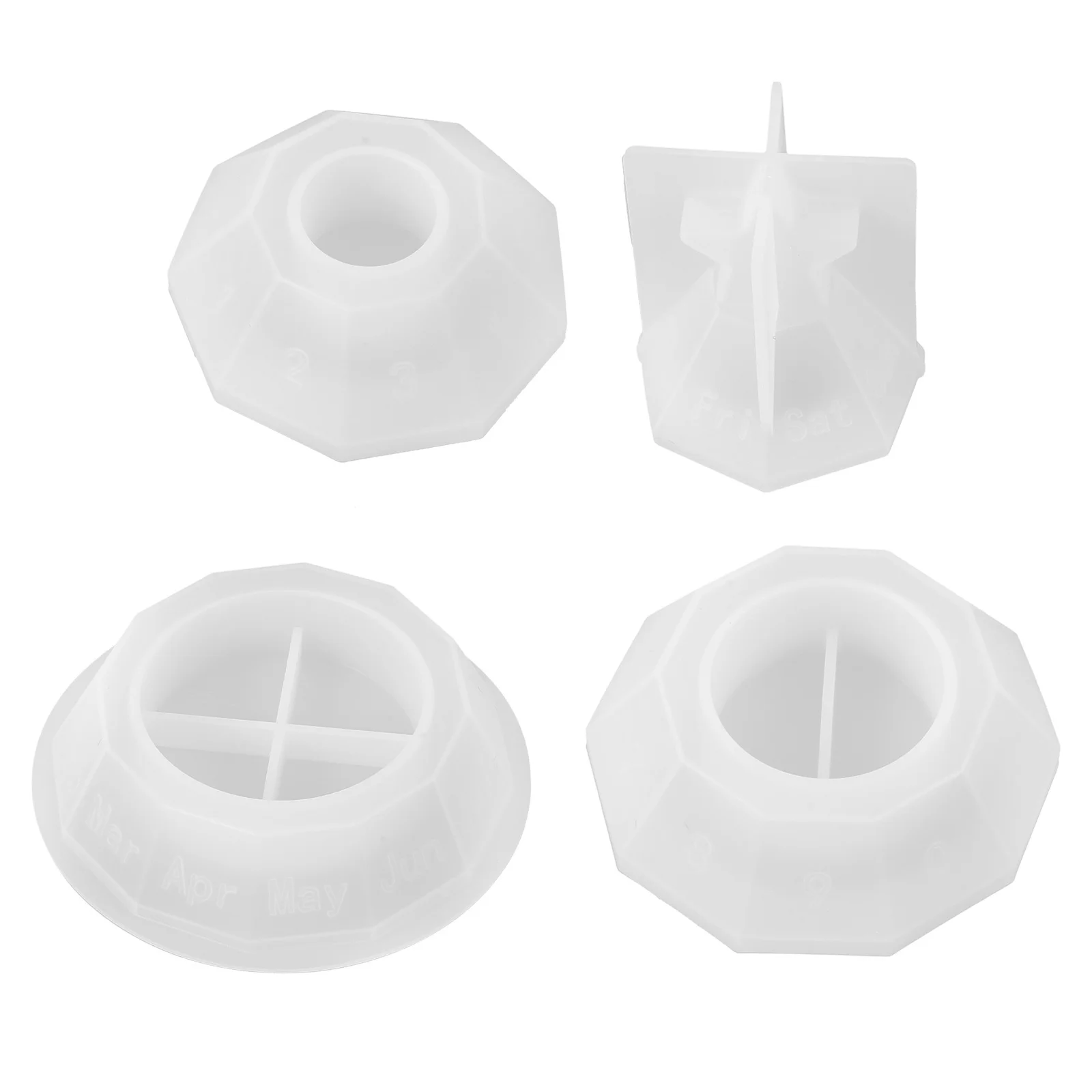 

1Set Storage Box Resin Mold Tiny Innovative Christmas Tree Jar Resin Mold Silicone for DIY Epoxy Projects Holiday Home School