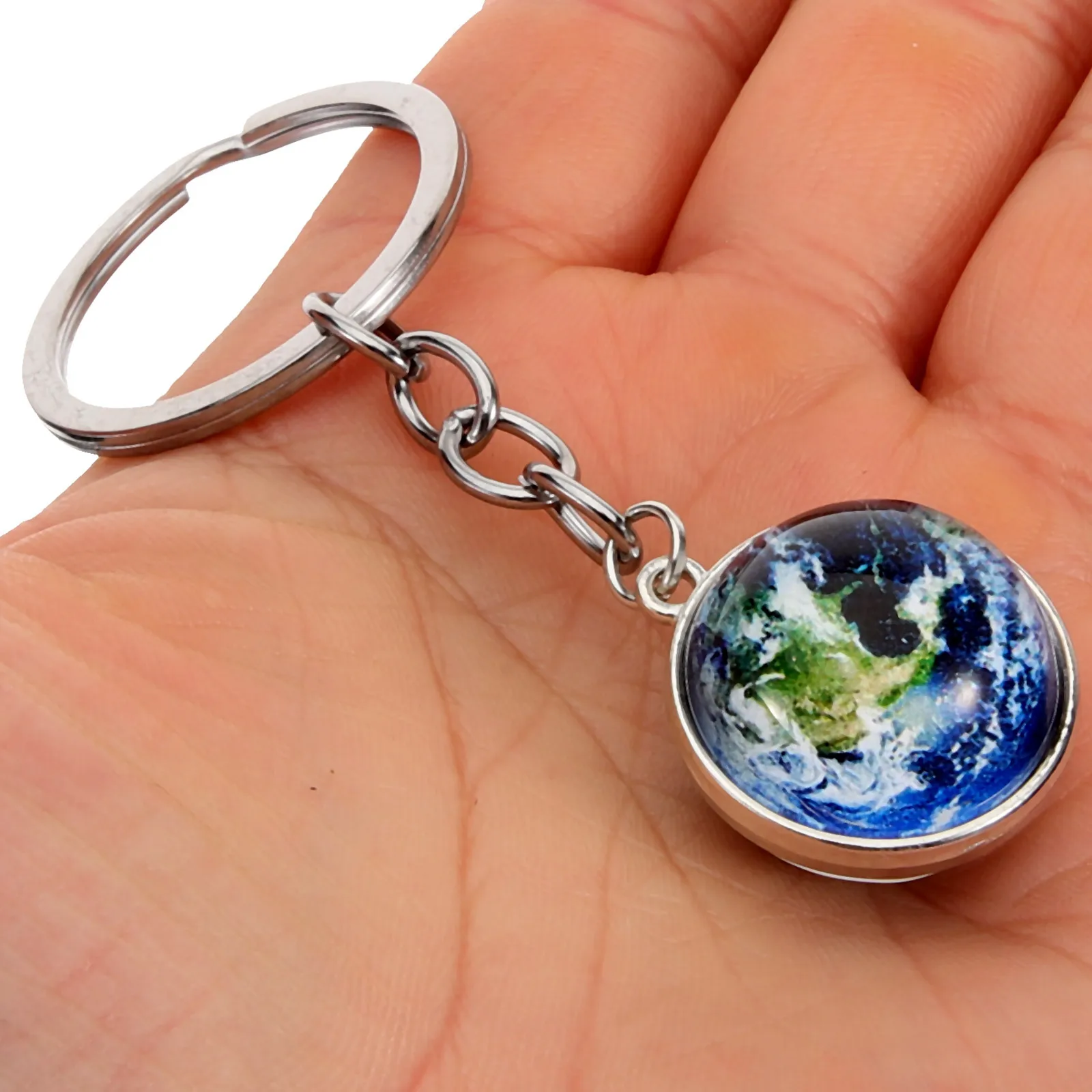 

5pcs Planet Bag Hanging Pendant Pendant For Keyrings Backpacks Phone Case Bag Hanging Ornament Gift