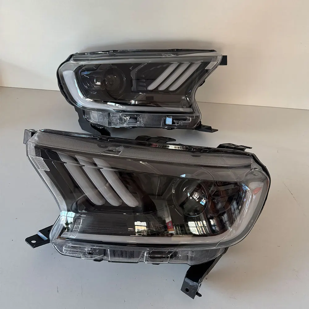 

2pcs Car Headlights For Ford Ranger T7 T8 JB3B13D154 Turn Signal Modify LED Head Lamp
