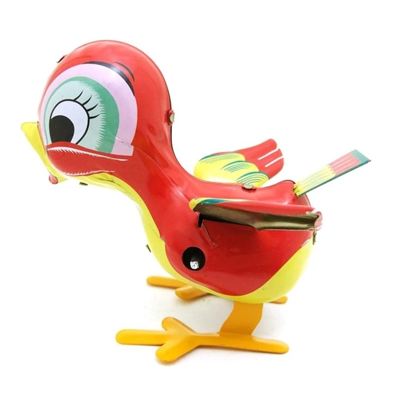 5'' Vịt Windup Đồ Chơi Rocking Robot Sắt Hình Trẻ Đảng Ủng Hộ Sở Thích Bộ Sưu Tập 15UB