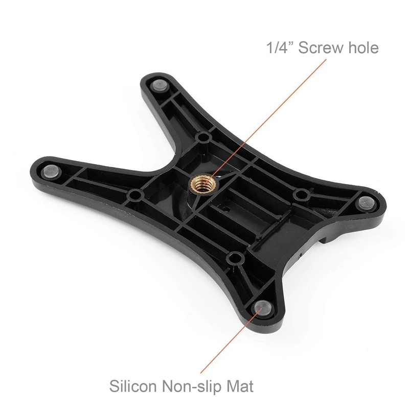 HFES Camera Flash Stand Flash Speedlight Hot Shoe Mount Stand With 1/4Inch Metal Tripod Thread For Flash Speedlight Speedlite Ca