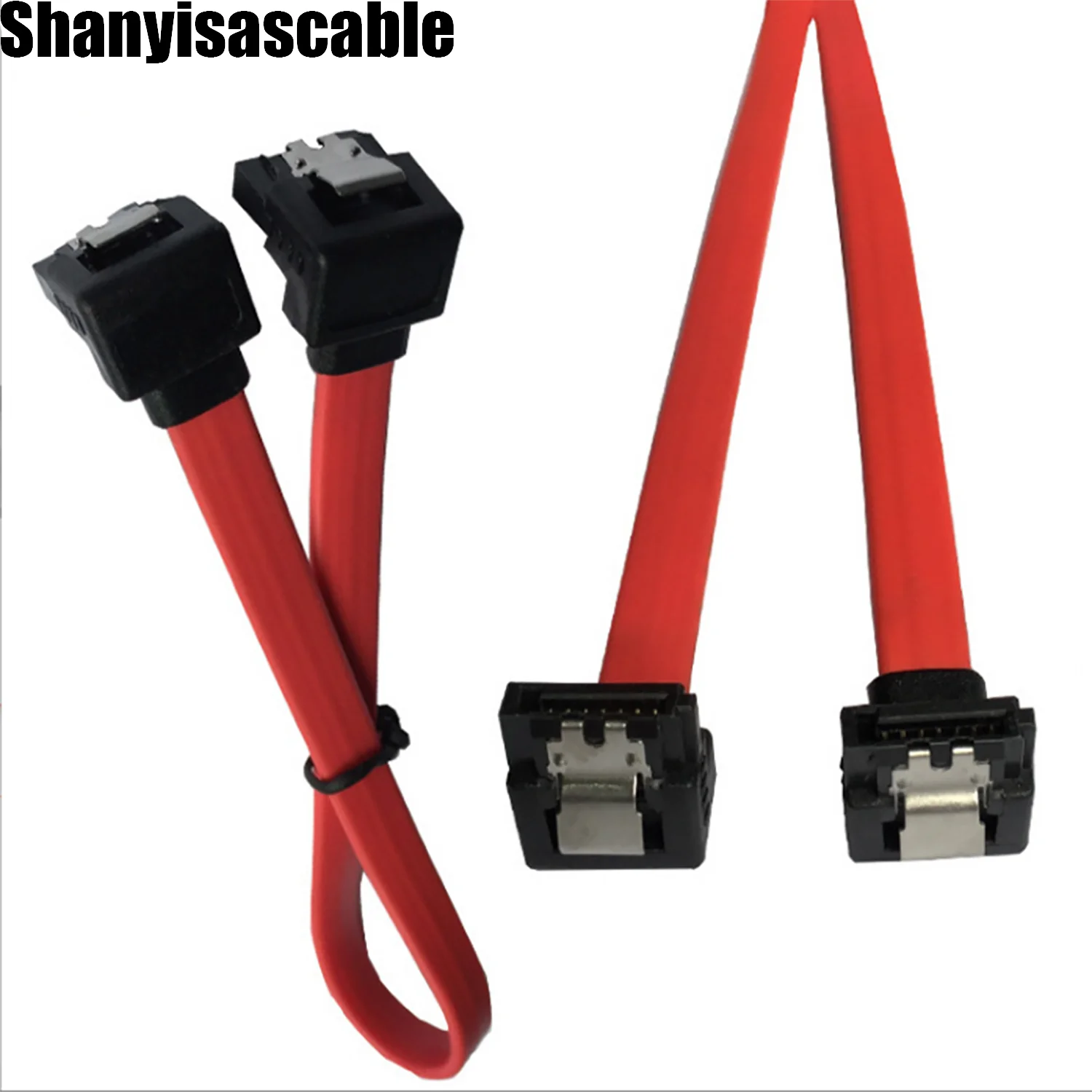 0.5 Meter 7Pin SATA to 90 Degree 7Pin Internal Connection Wire