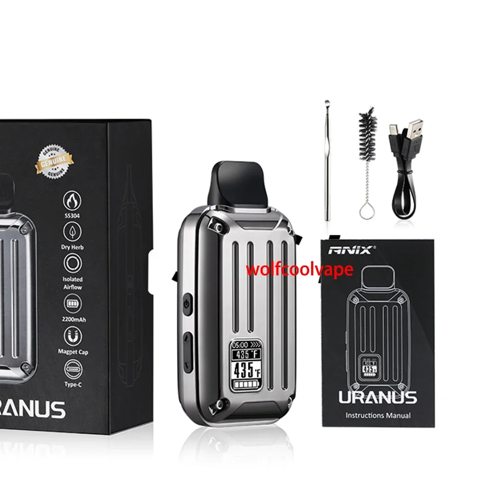 건식 허브 기화기용 건식 마우스피스 ANIX Uranus Vape Pen 드립 팁 마우스피스