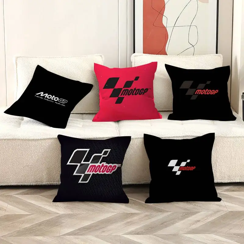 

Moto GP Motorcycle Racing Pillow Cover Sofa Cushion Cover Home Room Decoration Children Gift