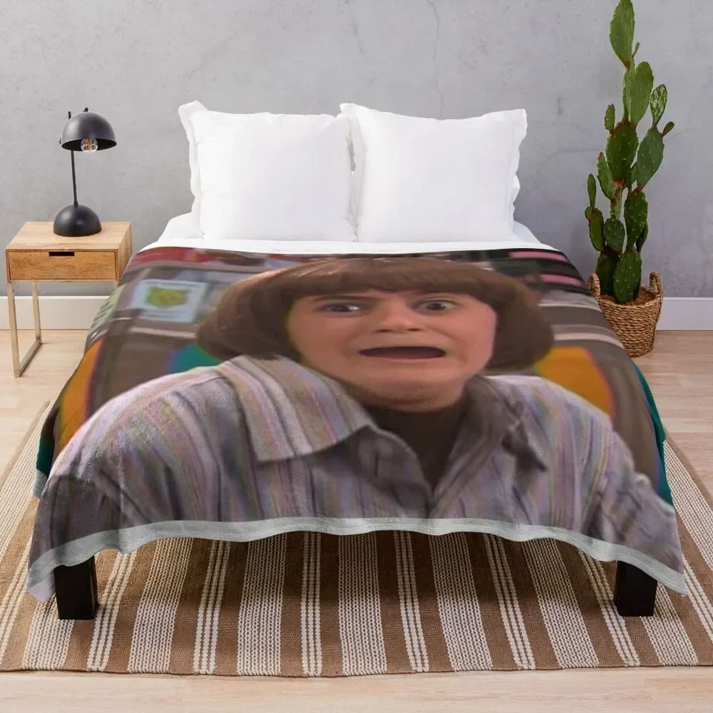 

Coconut Head Throw Blanket Reusable Durable Soft Blanket for All Seasons