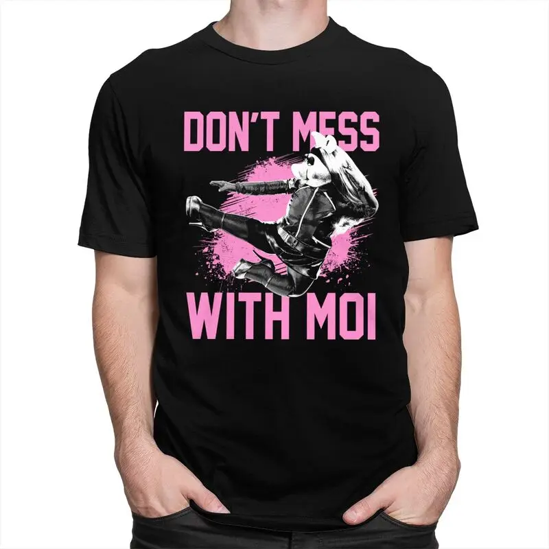 Muppets Miss Piggy Karate Tshirt Men Short Sleeve Leisure T Shirt Trendy Anime Cartoon T-shirt Slim Fit 100% Cotton Tee Clothing image 2