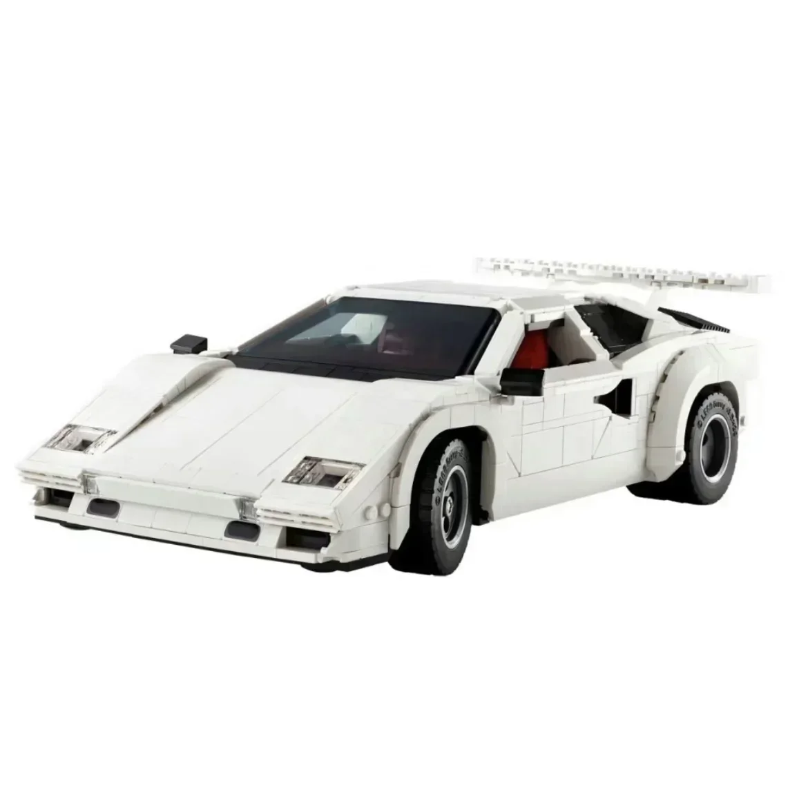 In Stock 10337 Countach 5000 Qv Building Blocks Super Racing Car Model Classic Collection Bricks Cars Toys Boy Christmas Gift