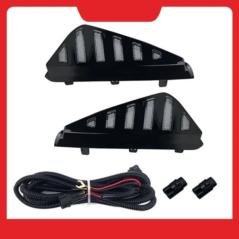 

For Nissan Sentra Sylphy 2023-2024 Fog Lamp Daytime Running Light DRL Turn Signal 3 Color Daylights Car Accessories