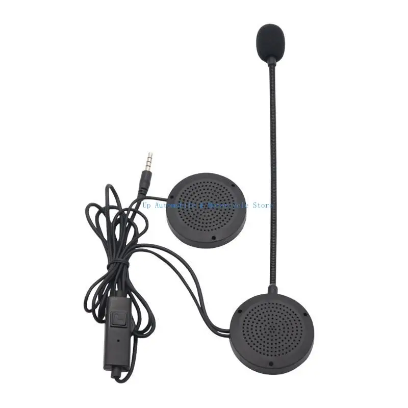 

270E Motorbike Helmets Headphone with Mic Headset with Button Microphone for Helmets