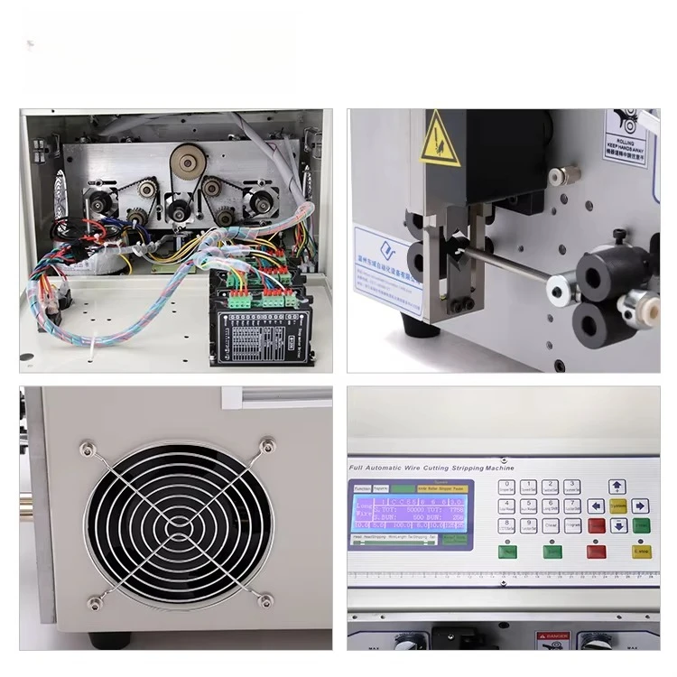 EW-02A. Cheapest 0.1-4.5mm2 Small Cable A.utomatic Computer Wire Cutting Stripping Cutting Machine Wire Stripper Machine