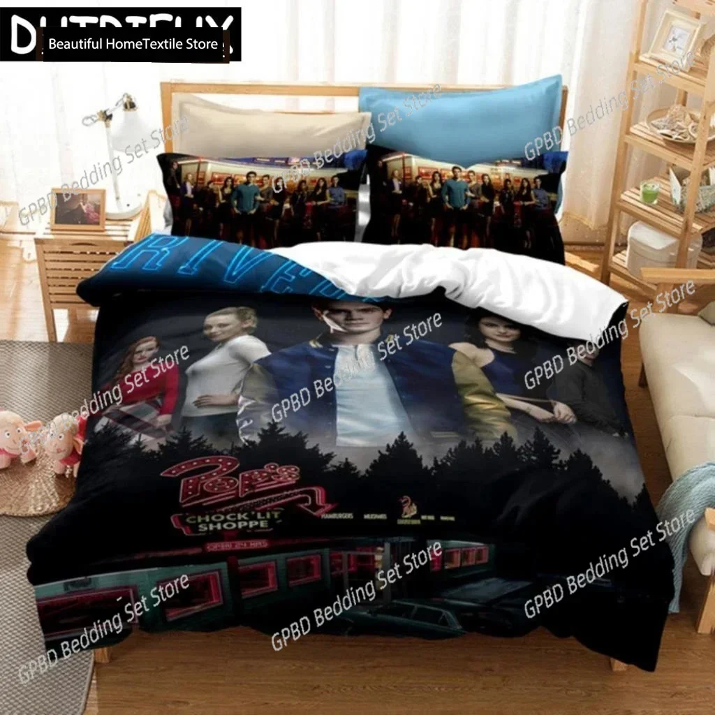 Movie Riverdale 3D NEW Duvet Cover Pillowcase Bedding Set Adult Boy Girl Bedroom Decoration Children Single Double Large