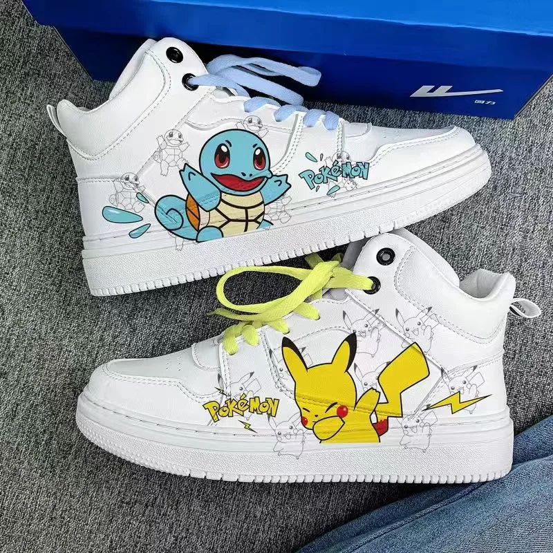 New Original cartoon Pokémon princess cute Casual shoes non-slip soft bottom sports shoes for girlfriend gift