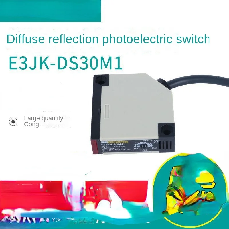 

Photoelectric switch E3JK-DS30M1 diffuse reflection infrared photoelectric sensor e3jk photoelectric switch 12V220V