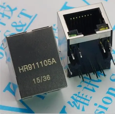 1pcs/lot Single Port RJ45 Connector HR911105 HR911105A In Stock image 2