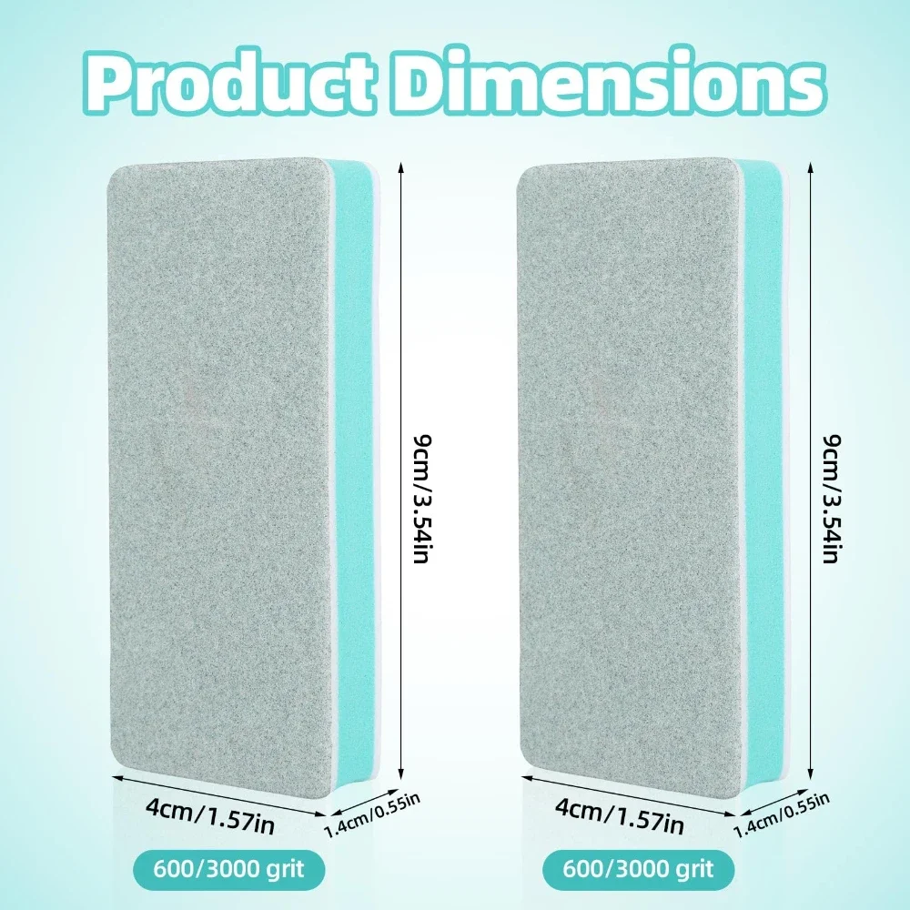 6/24pcs Limescale Scrub Cleaning Brush, Household Bathroom Mirror Shower Room Powerful Limescale Water Stain Water Mark Remover