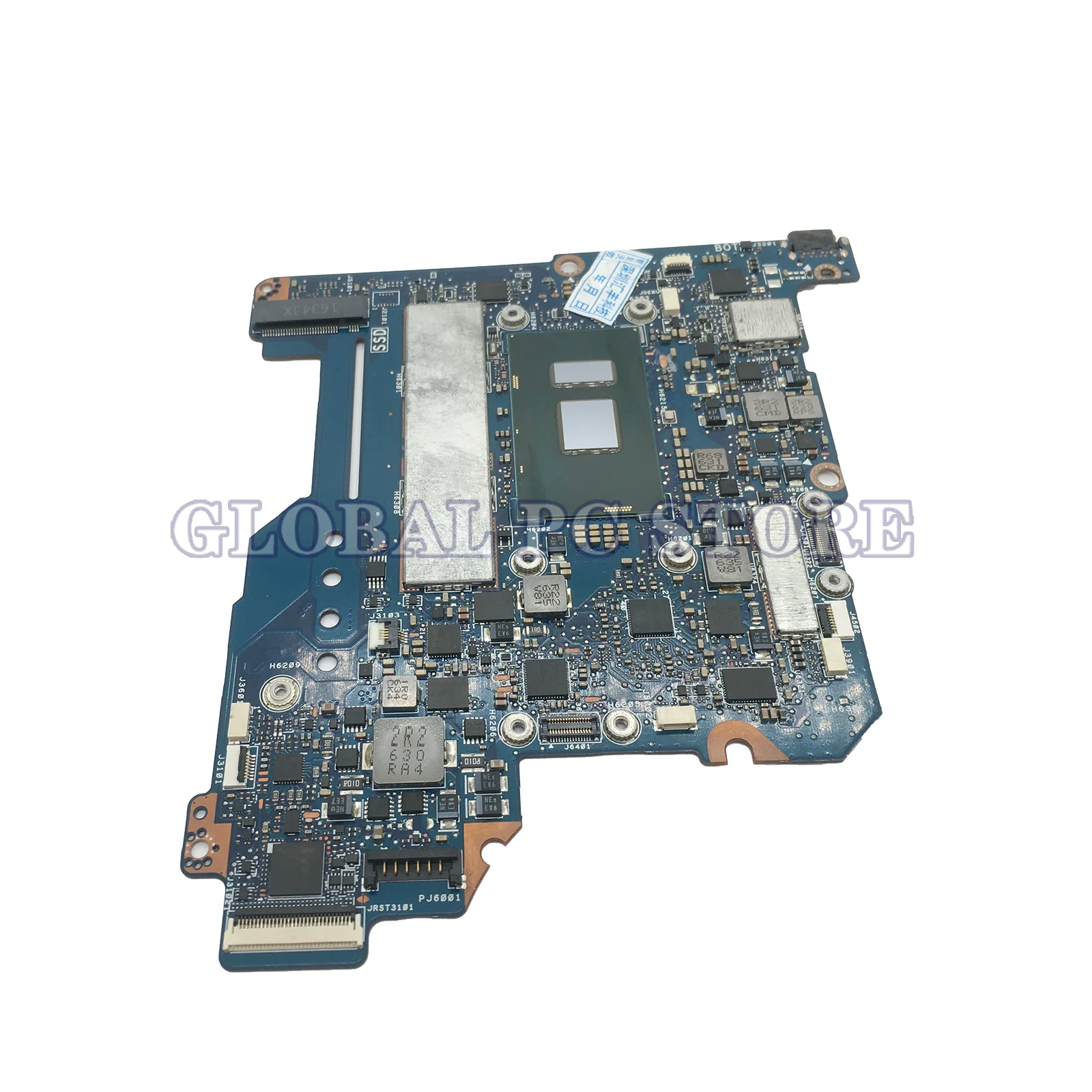 Imagem -04 - Kefu Ux390u Mainboard para Asus Zenbook Ux390 Ux390ua Ux390uak Placa-mãe do Portátil i7 i5 7th Gen 8g 16g-ram Placa Principal