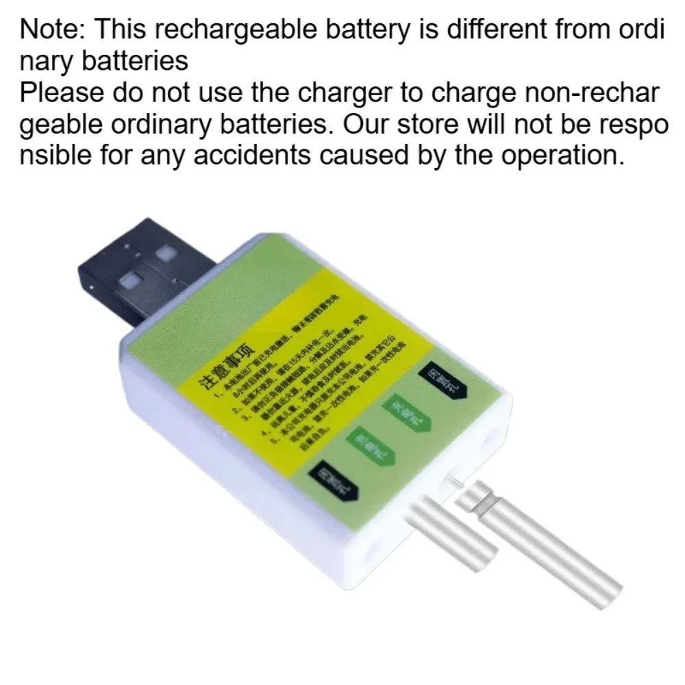 Fishing Float Luminous Rechargeable CR425 Battery with 2 Holes USB Charger for Electronic Light Stick Night Fishing Buoy Tackle image 6