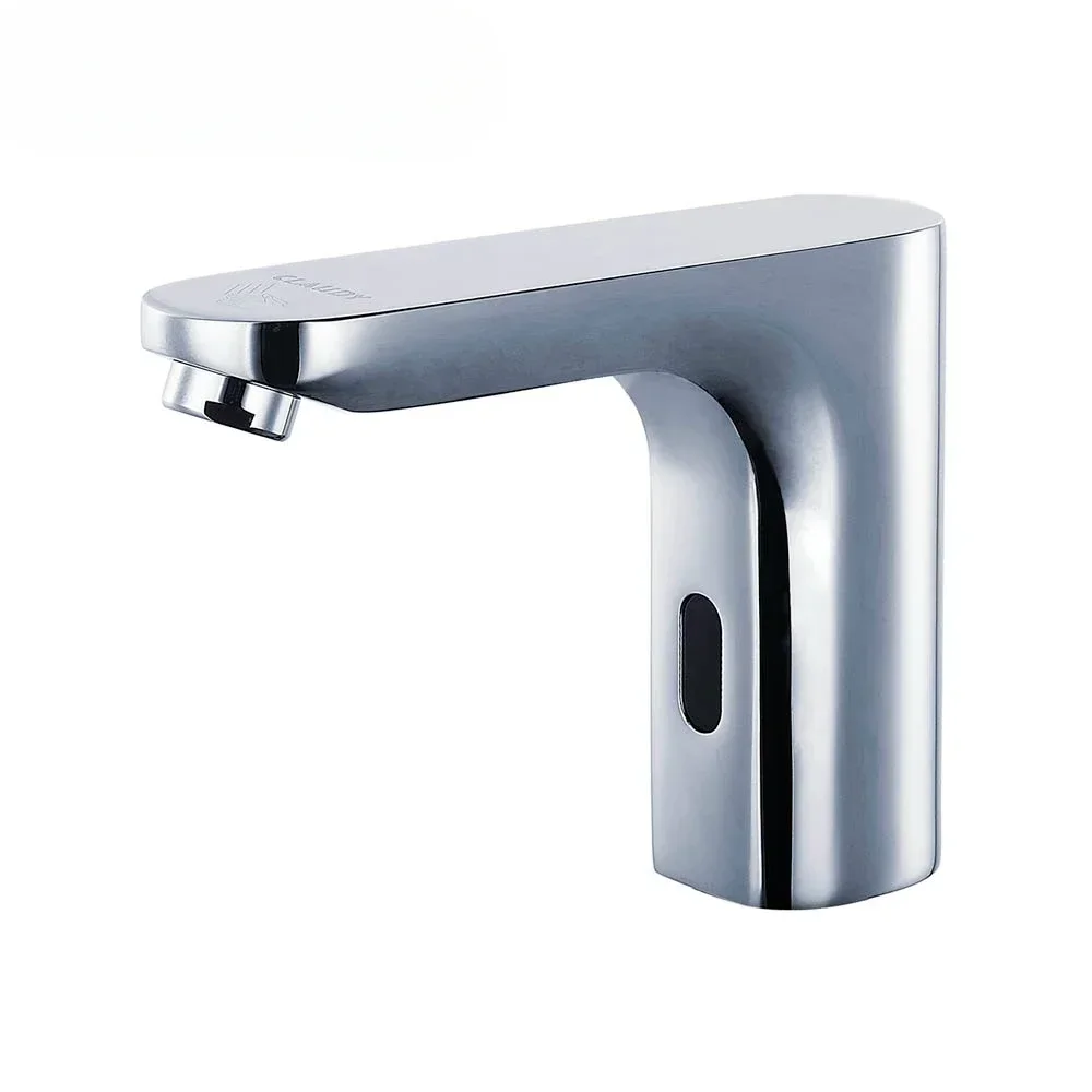 

Public washroom hot and cold water durable high quality bathroom basin sensor faucet automatic sink faucet