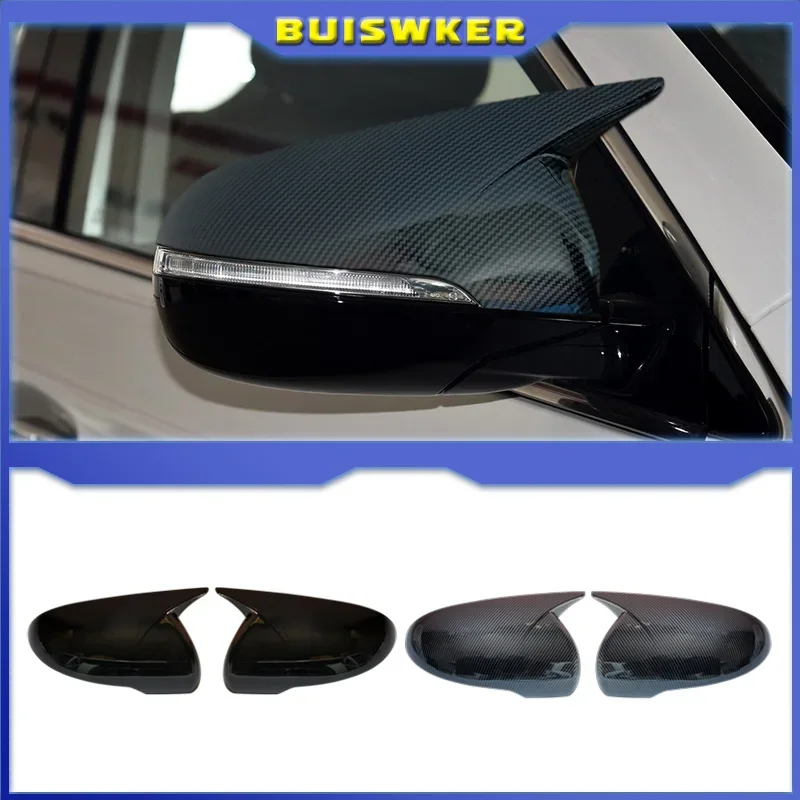 2PCS Auto Rück Seite Spiegel Abdeckung Flügel Kappe Für Kia Sorento 2016-2020 Außentür Rückansicht Kappen Fall trim Werkzeuge Zubehör