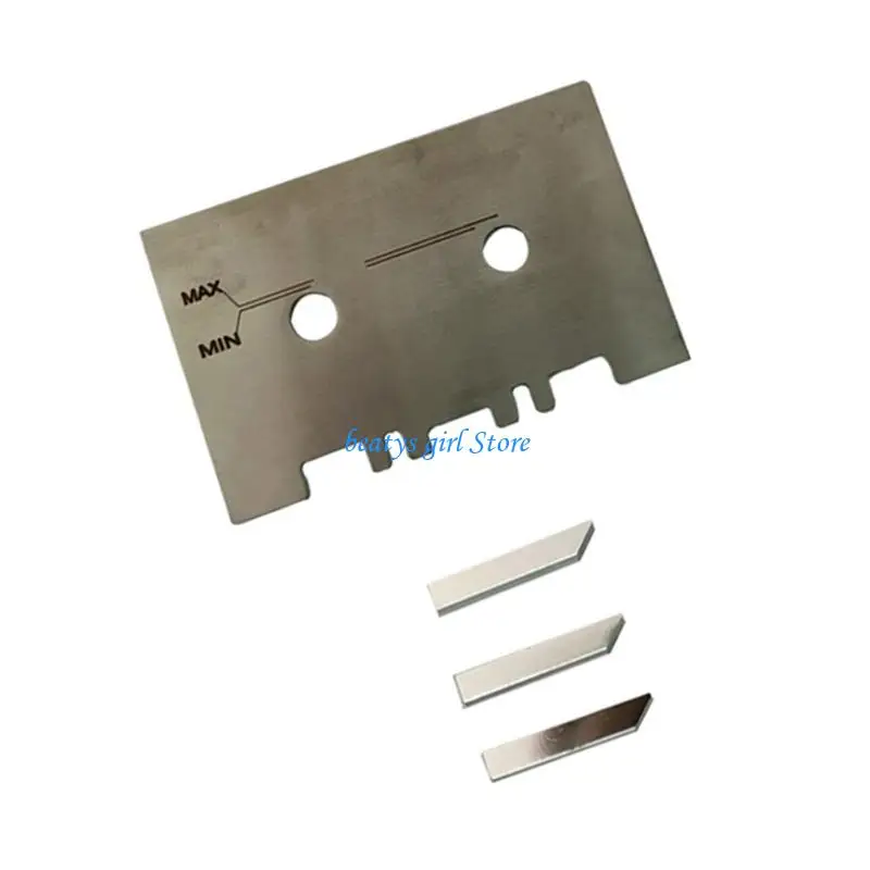 

C7AB 1PC Head & Guide Gauge Mechanical Alignment + 3pcs Check Bar
