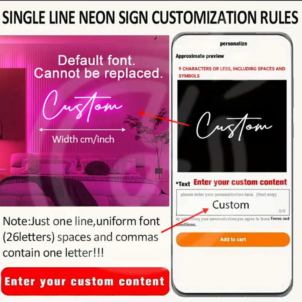 علامة اسم Led مخصصة هدية للطفل علامات اسم مخصصة هدية للمراهقين علامة النيون Led لديكور الحائط ديكور غرفة النوم هدايا شخصية