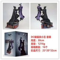 30cm Hot Toys Anime Marvel the Avengers Action Figures Batman Vs Joker Figurines Statue Doll Model Kids Toys Fans Ornament Gifts