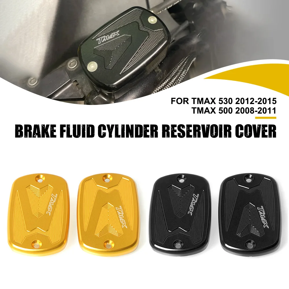 

Motorcycle Brake Fluid Cap Master Cylinder Reservoir Cover For Yamaha Tmax 530 2012 2013 2014 2015 Tmax 500 2008-2011 Accessorie