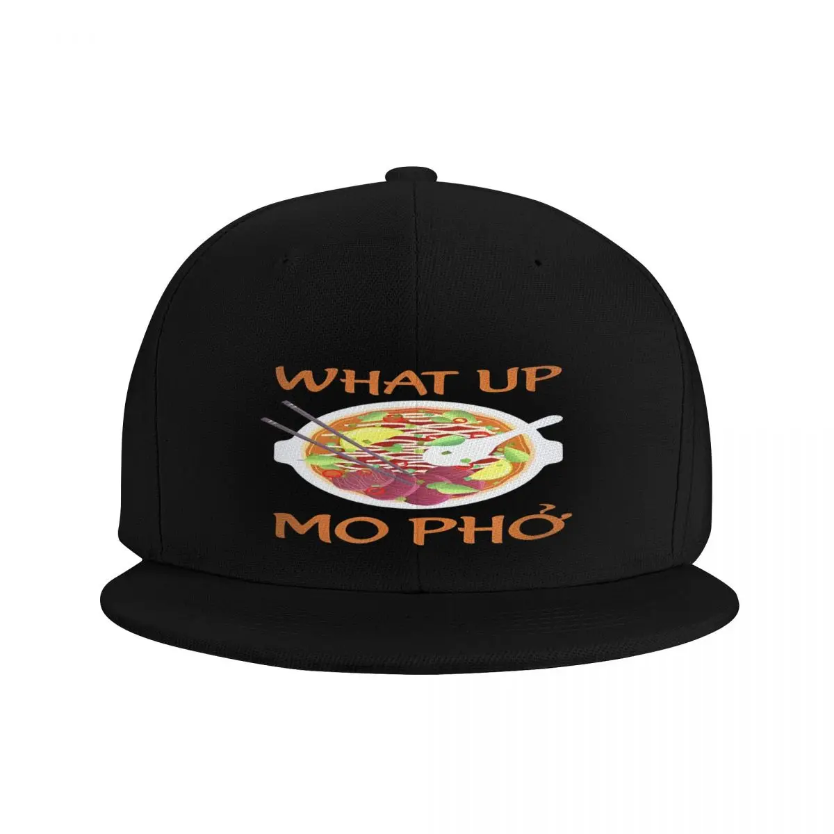 What Up Mo Pho Vietnamese Noodles Soup Bowl Hat Cap Male Baseball Cap Cap Free Shipping Man Hat Baseball Cap