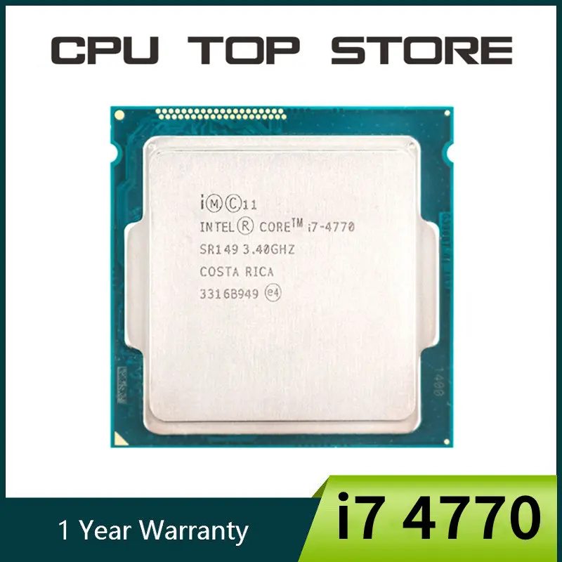 Intel Core i7-4770 3.40 GHz 4-코어 8스레드 CPU 84W LGA 1150: 2025 ปีนี้ยังใช้ได้หรือไม่? รีวิวจริงจากผู้ใช้งานจริง