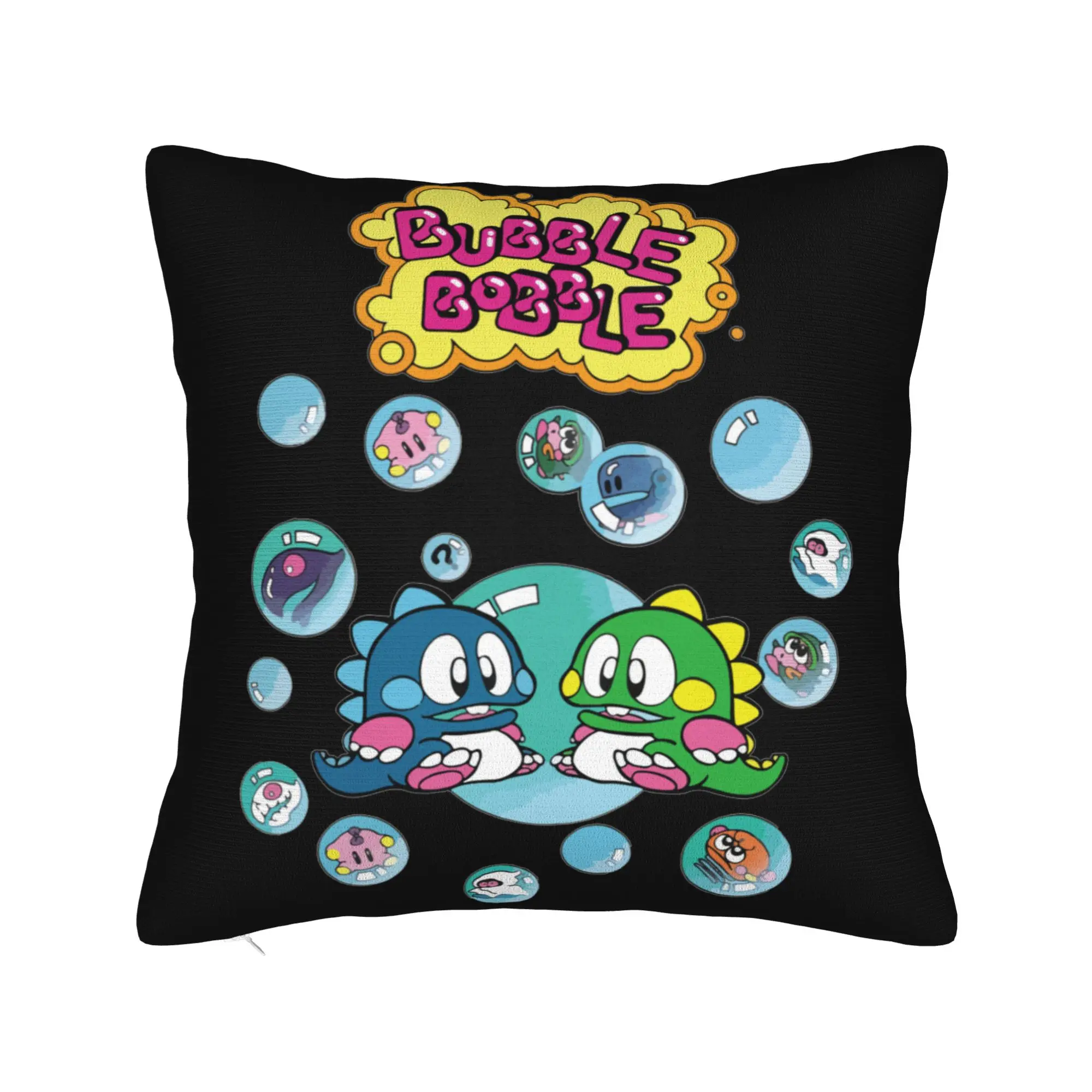 Fundas de almohada con estampado de burbujas, funda de cojín, fundas de almohada, decoración suave y dulce para dormitorio, con cremallera, varios tamaños