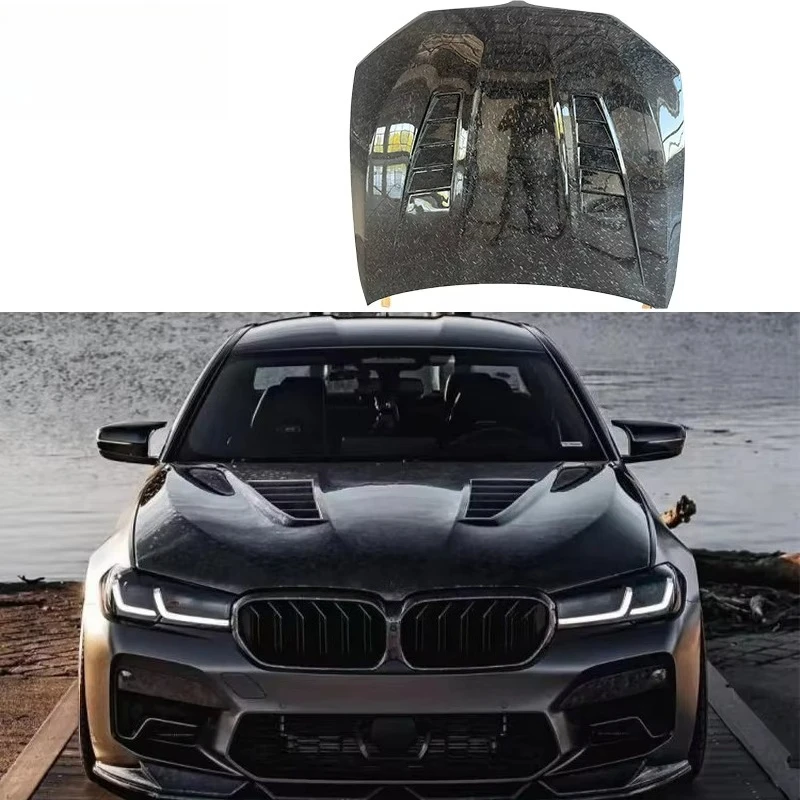 

G30 F90 M5 Customized High Quality Forged Carbon MBJ Style Engine Bonnet Engine Hood for 5 Series G30 F90 M5