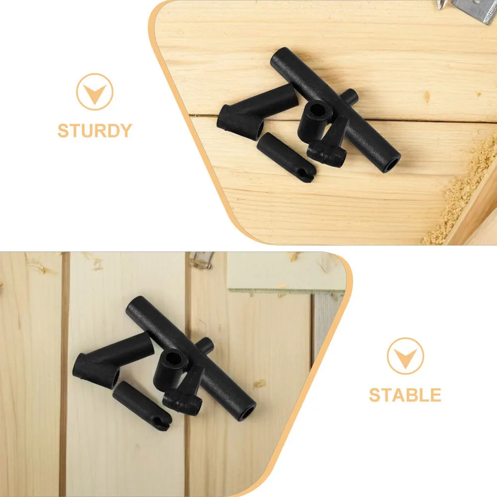 2 세트 플라스틱 연 연결기 Diy 연 프레임 조립 바람에 강한 안정적인 비행을위한 교체 부품 경량 공기 역학적