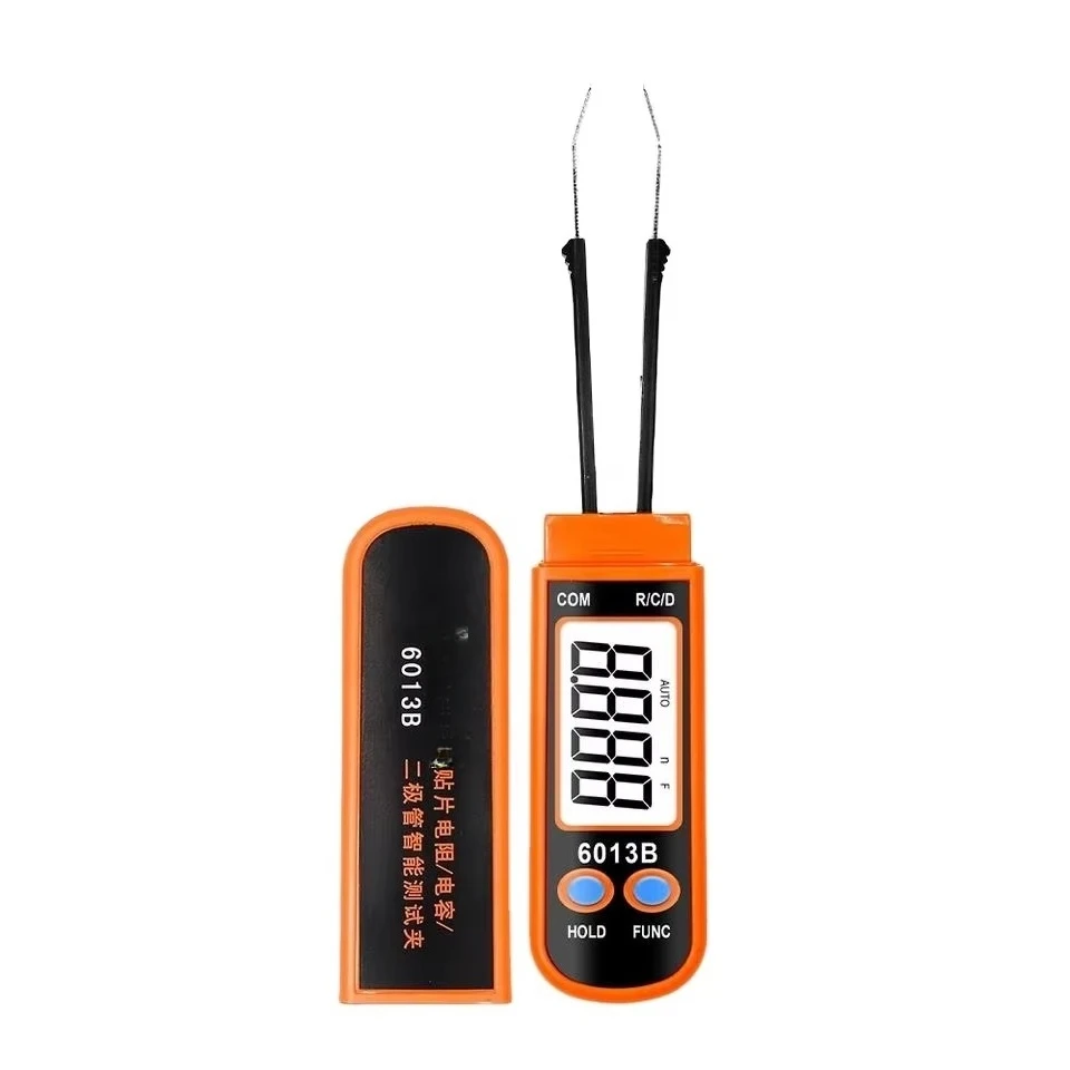 6013B SMD Clip Tweezer Resistor Capacitor Diode Intelligent Smart IC Tester