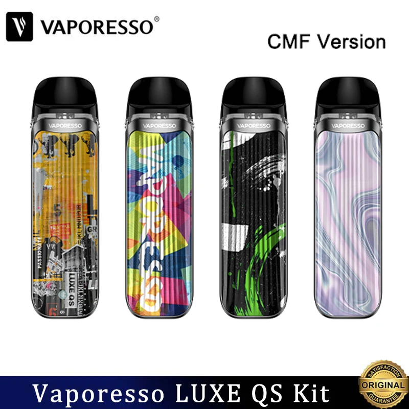 Original Vaporesso LUXE QS Kit 1000mAh Battery Vape 2ml QS Cartridge RDTL Pod Electronic Cigarette Vaporizer