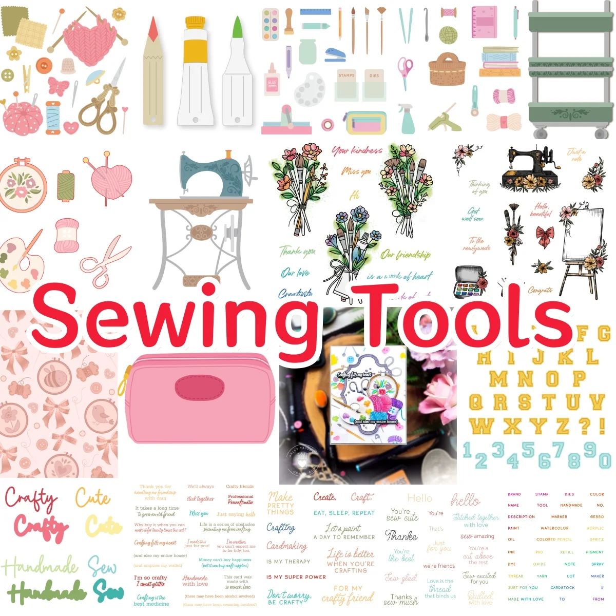 الخياطة خياطة حزمة يوليو 2025 قطع معدنية يموت واضح Stamps Stencil الساخن احباط DIY بها بنفسك سجل القصاصات الحرفية الديكور 2025