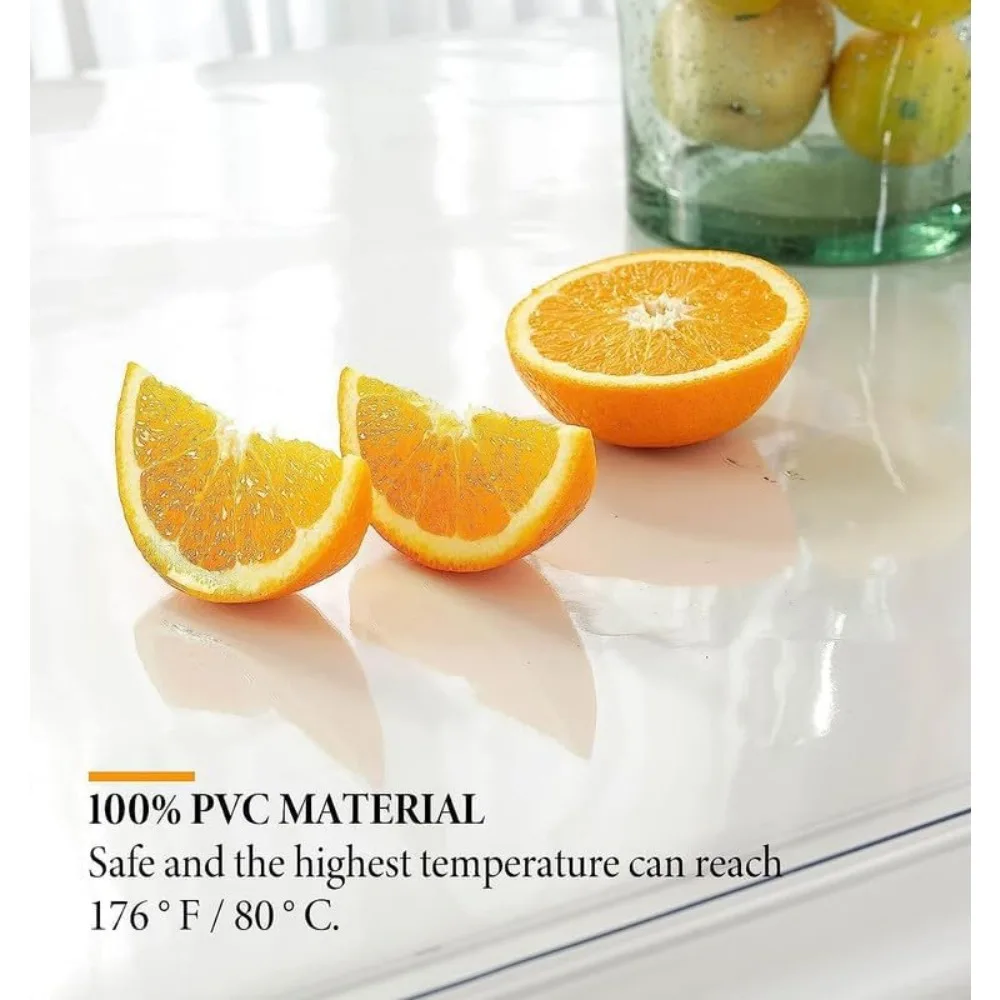 واقي غطاء مكتب شفاف 2.0 مم من Deep Dream، واقي طاولة شفاف 54 × 120 بوصة، وسادة مكتب مستطيلة من الفينيل، شركة طاولة بلاستيكية PVC #6