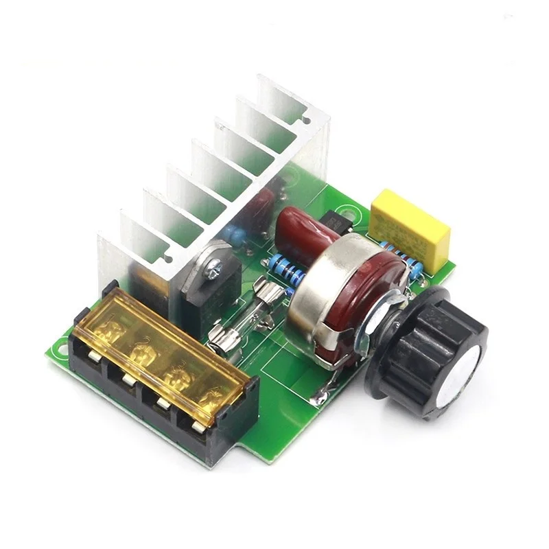 4000W AC 220V SCR Adjustable Motor Speed Controller Control Dimming Dimmers Voltage Regulator Thermostat High-power